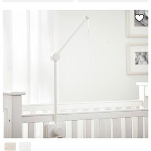 PBK crib arm & puppy mobile